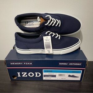 IZOD Men's Navy Blue Sneaker Sz 12